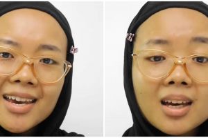 Tampilan matanya dramatis, transformasi wanita bermata sipit dirias Arabian look ini bikin pangling