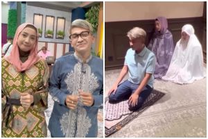 Usai mualaf, Ruben Onsu jadi imam salat Desy Ratnasari, ini reaksi santai mantan suami Sarwendah
