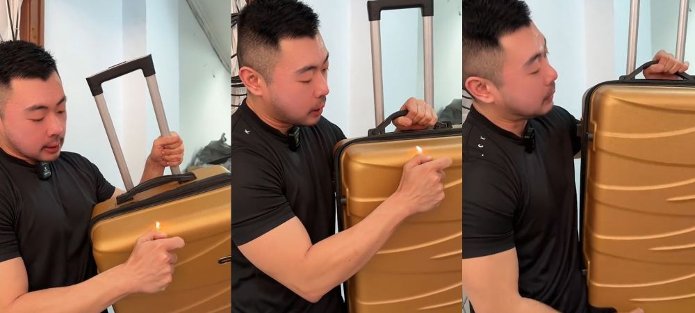 Koper baret kembali cantik tanpa ditutup stiker, begini triknya cuma pakai 1 alat pemantik
