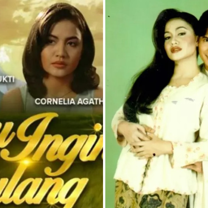 'Pasangan' idola 90-an, ini 8 potret lawas Krisna Mukti-Cornelia Agatha di sinetron Aku Ingin Pulang