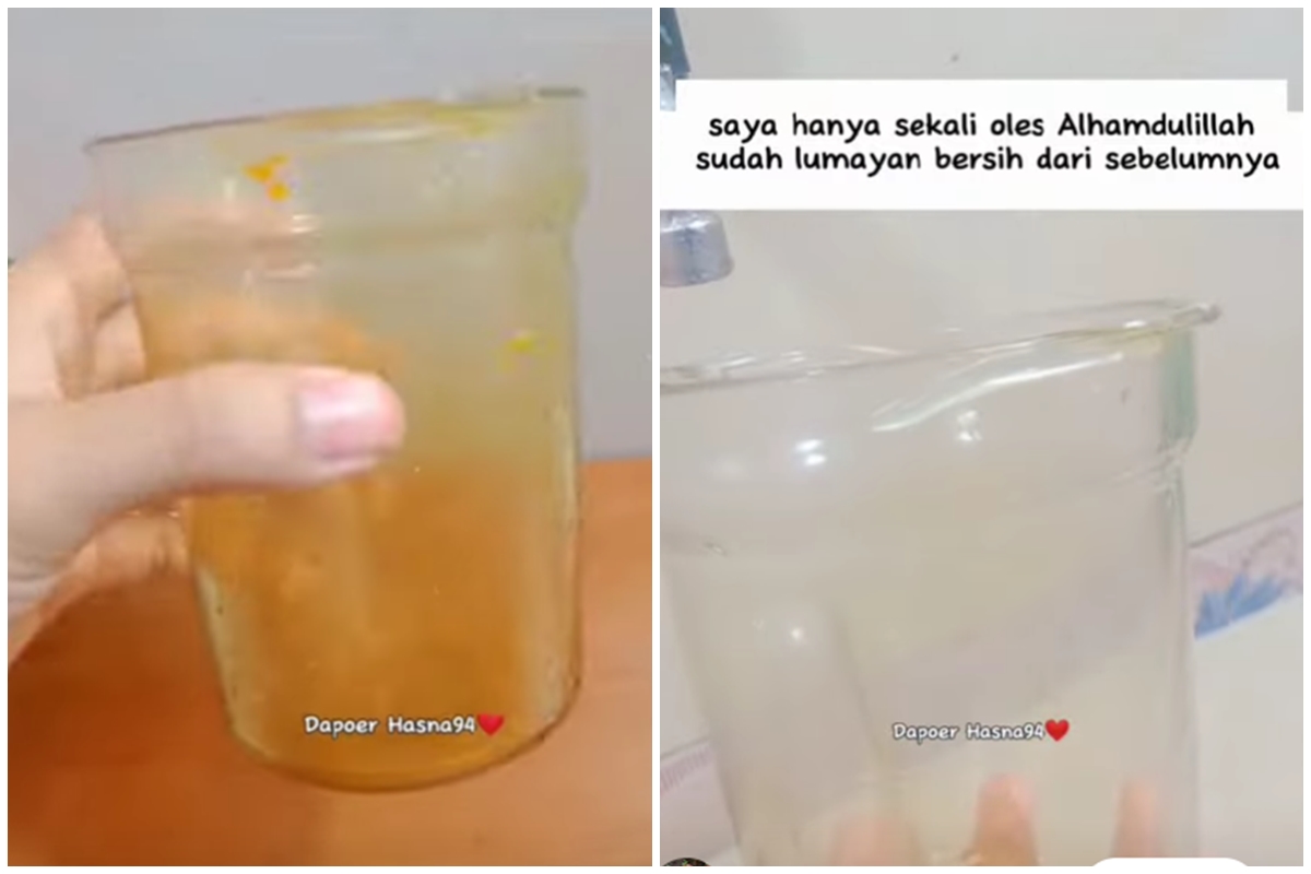 Trik membersihkan gelas blender dari noda kunyit, kinclong dalam 10 menit dengan 1 bahan sederhana