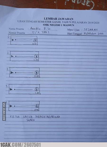 11 Jawaban kocak siswa saat ujian sekolah ini isinya menguji kesabaran guru