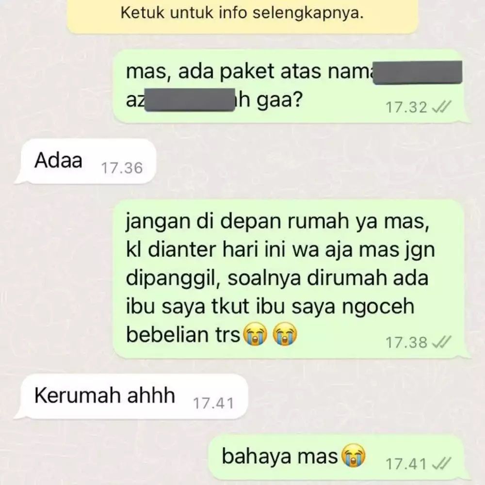 11 Jawaban lucu customer saat ditanya lokasi oleh tukang paket, bikin kurir gemes sendiri