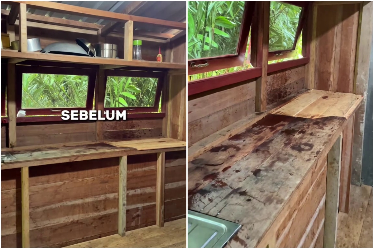 Awalnya tampak biasa, 9 potret dapur kayu usai dimakeover kecil-kecilan ini kayak tempat masak di vila