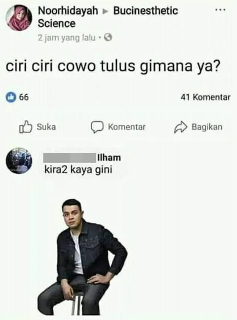 13 Jawaban lucu warga Facebook di kolom komentar ini bikin gigit jari, recehnya nggak ketolong