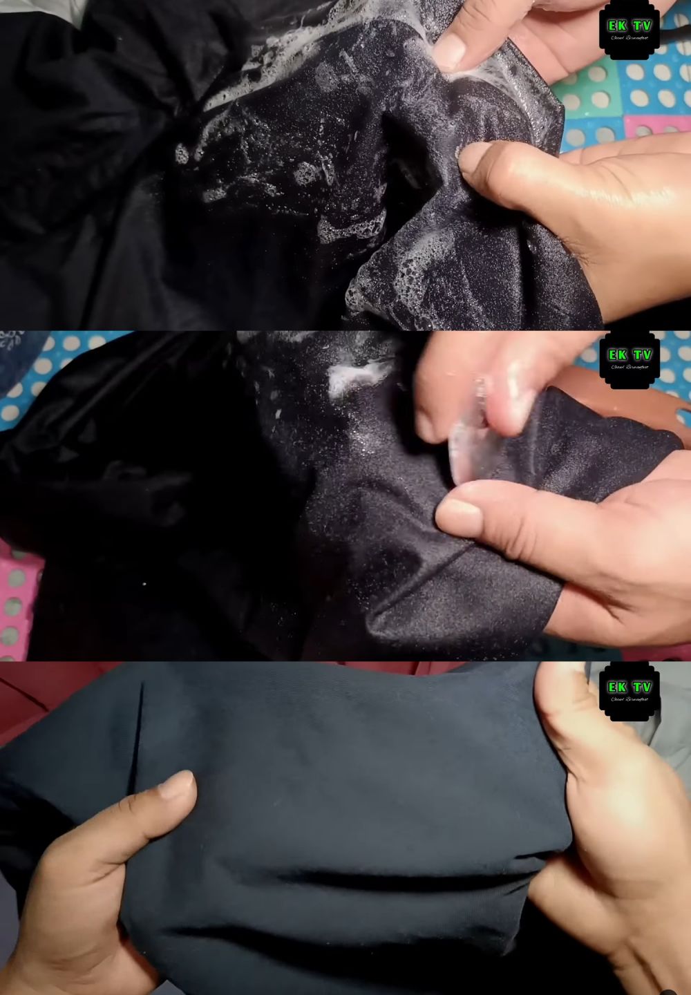 Bukan dicuci pakai detergen, ini trik hilangkan noda cat tembok di pakaian cuma pakai 1 jenis cairan