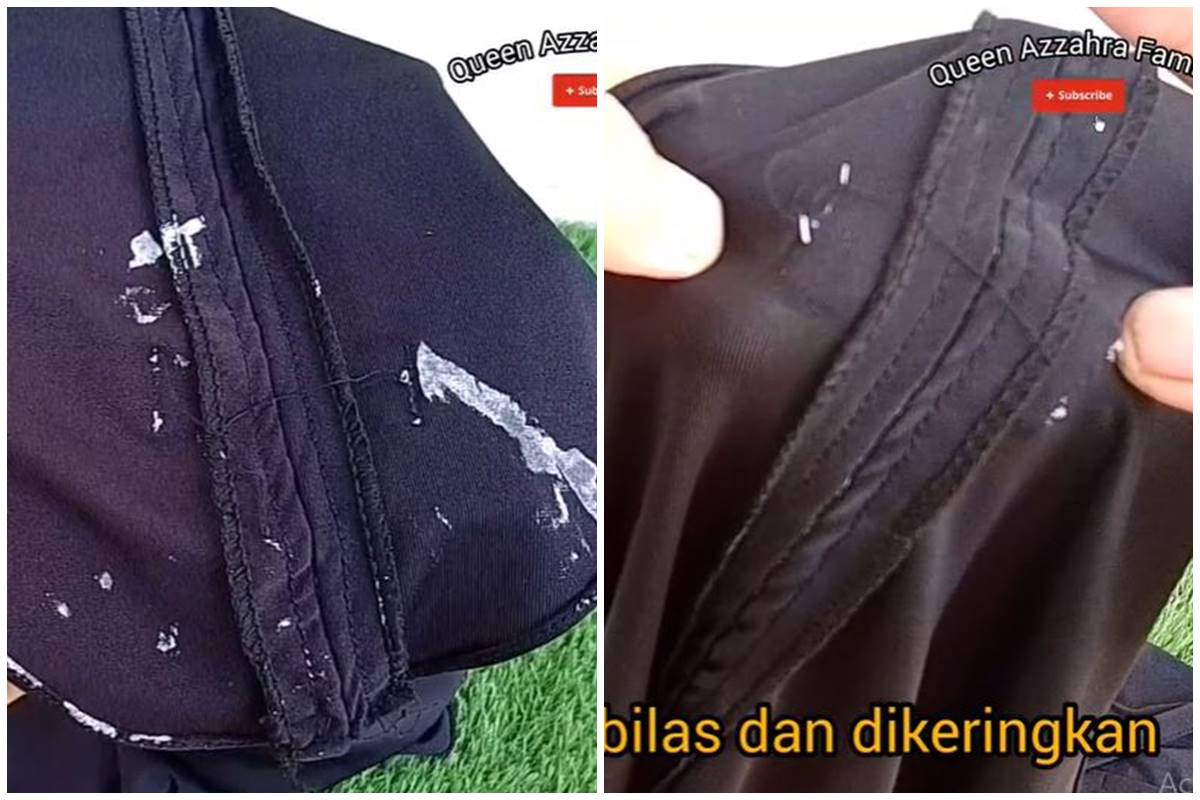 Bukan dicuci pakai detergen, ini trik hilangkan noda cat tembok di pakaian cuma pakai 1 jenis cairan