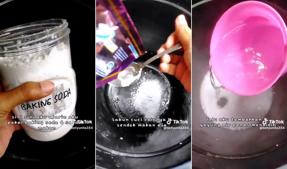 Cuma modal rendam, ini trik mencuci gorden buluk jadi kinclong lagi gunakan 2 bahan dapur