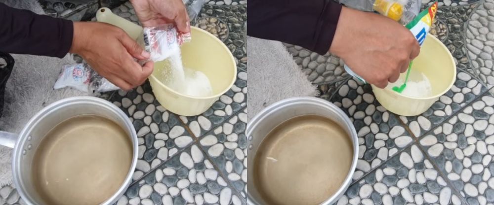 Tak keluar ongkos mahal, ini cara cuci karpet bulu dekil jadi putih pakai 1 tambahan penguat rasa