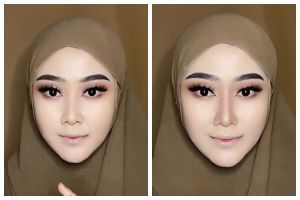Tak perlu brush, trik bikin shading hidung agar lebih ramping ini antigagal dan cocok buat pemula
