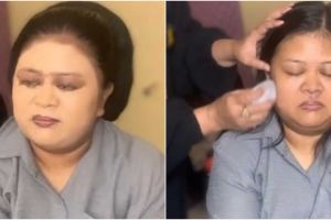 Pakai tren baru, wanita pipi chubby dirias MUA jadi manten Sunda ini sukses bikin pangling