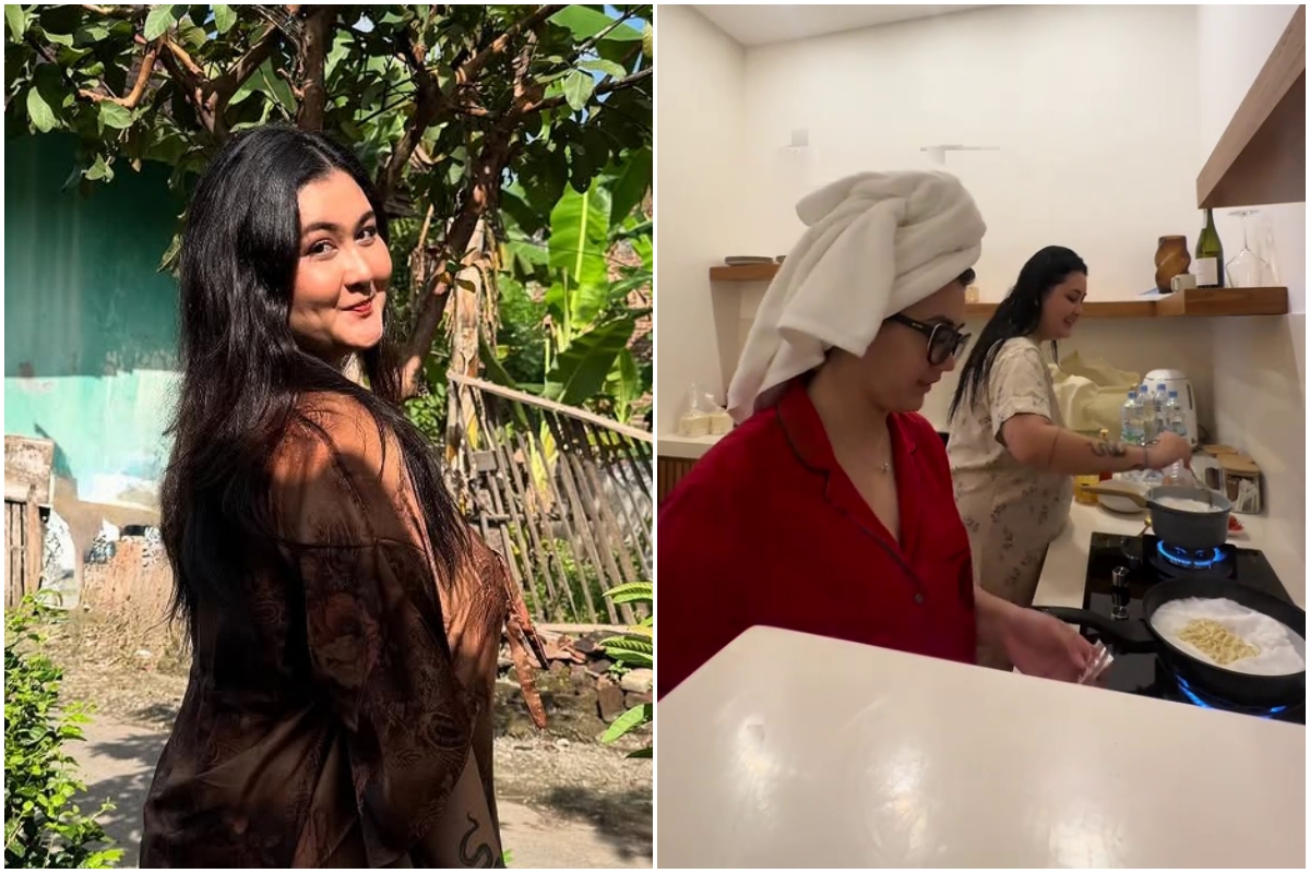 Dulu ngontrak kini punya rumah sendiri, intip 7 potret dapur baru Talitha Curtis apik bergaya Japandi