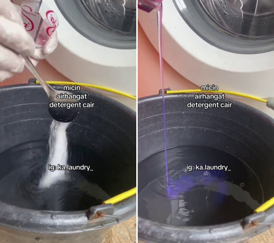 Trik agar handuk kotor kumal jadi bersih tanpa direndam sitrun, cuma tambah 1 bumbu dapur