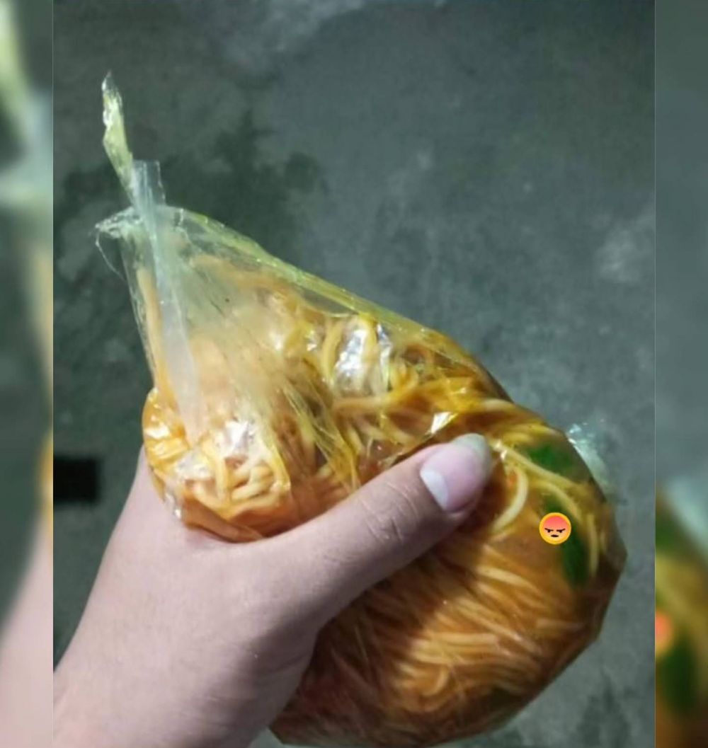 11 Potret lucu ketika dibawain bekel sama bapak ini bentuknya bikin nggak semangat makan
