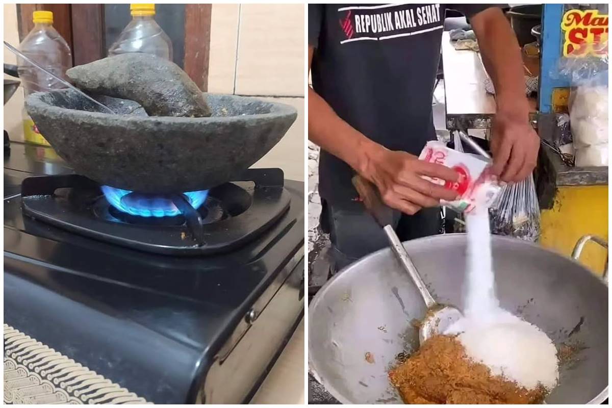 11 Potret kocak masak di atas kompor ini bikin geleng kepala, nggak cocok ikut MasterChef