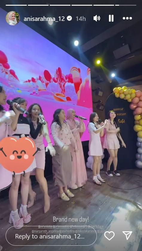 9 Momen eks Cherrybelle rayakan anniversary ke-14 tanpa Sarwendah, meriah bak mini konser