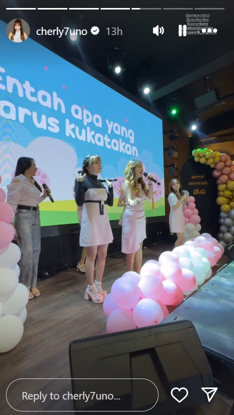 9 Momen eks Cherrybelle rayakan anniversary ke-14 tanpa Sarwendah, meriah bak mini konser