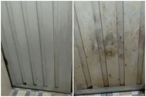 Baru terungkap, pria ini punya cara bersihkan kerak hitam di pintu kamar mandi tanpa disikat