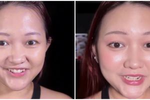 Trik terbaru atasi kulit oily biar makeup glowing satin flawless dan nggak luntur seharian