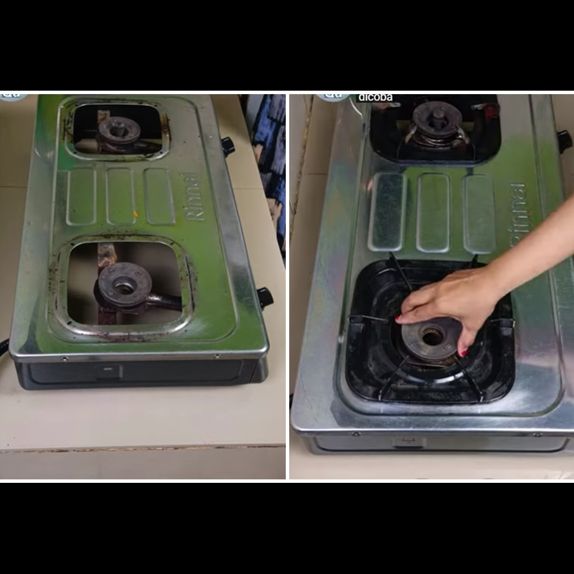 Kompor penuh noda minyak, bersihkan pakai trik ini mulai dari sekarang