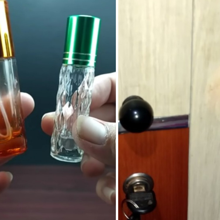 Nggak banyak yang tahu, ternyata ini trik kreatif bikin gagang pintu lemari cuma modal 1 barang bekas