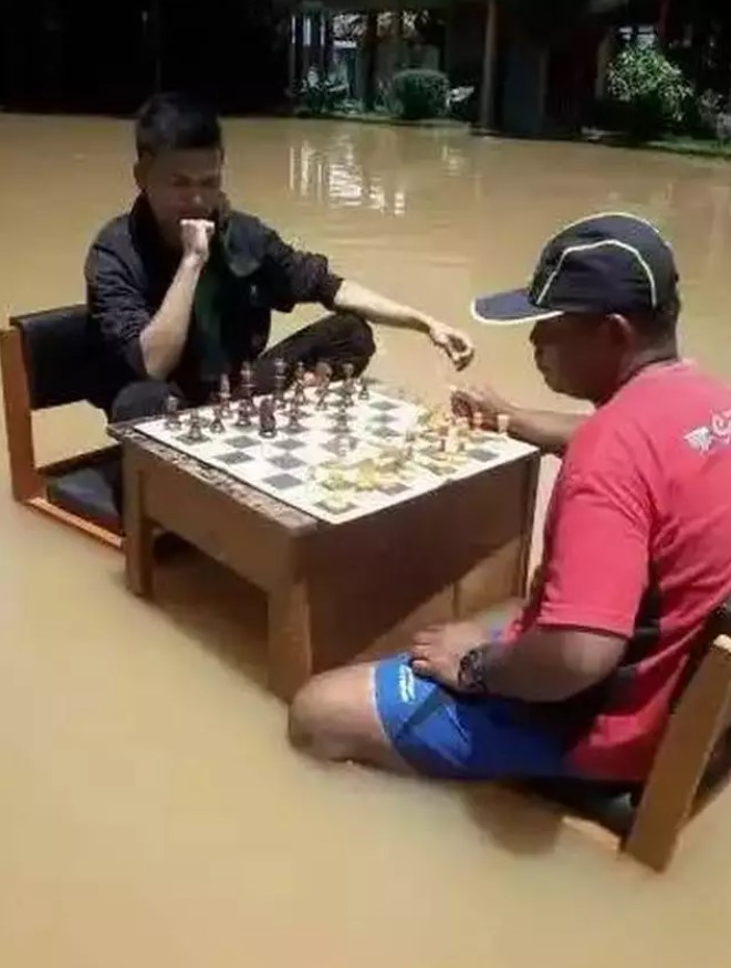 11 Potret lucu orang main catur ini aksinya kelewat nyeleneh, Magnus Carlsen geleng kepala melihatnya