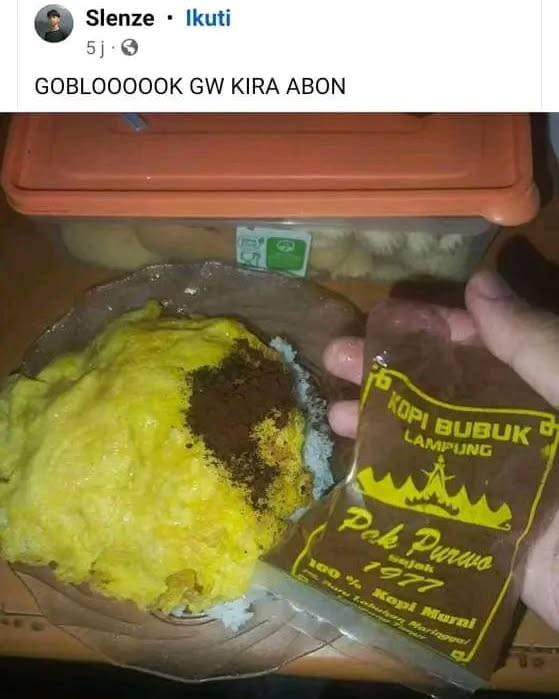 10 Potret lucu campuran telur goreng ini bikin nafsu makan auto hilang, absrud dan antimainstream