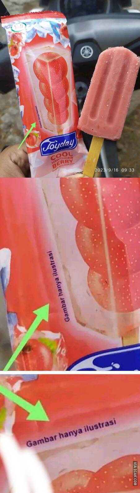 Hati-hati ketipu, 9 potret kocak es krim batangan ini bikin yang mau makan bingung