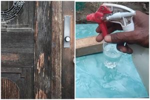 Selamatkan pintu kayu dan perabot barumu dari rayap, ini trik mengusirnya cuma andalkan 2 bahan dapur