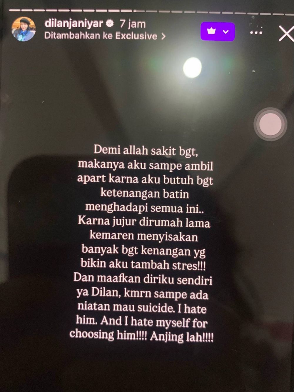 Viral curhatan TikToker Dilan Janiyar bongkar tabiat buruk sang suami, ternyata nggak cuma selingkuh