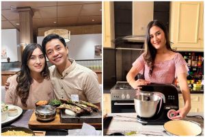 Kini lebih luas, intip 9 potret dapur Adly Fairuz dan Angbeen yang mewah berlapis granit