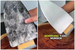 Mulai sekarang jangan pakai garam, ini trik hilangkan noda gosong setrika pakai 1 bahan sederhana