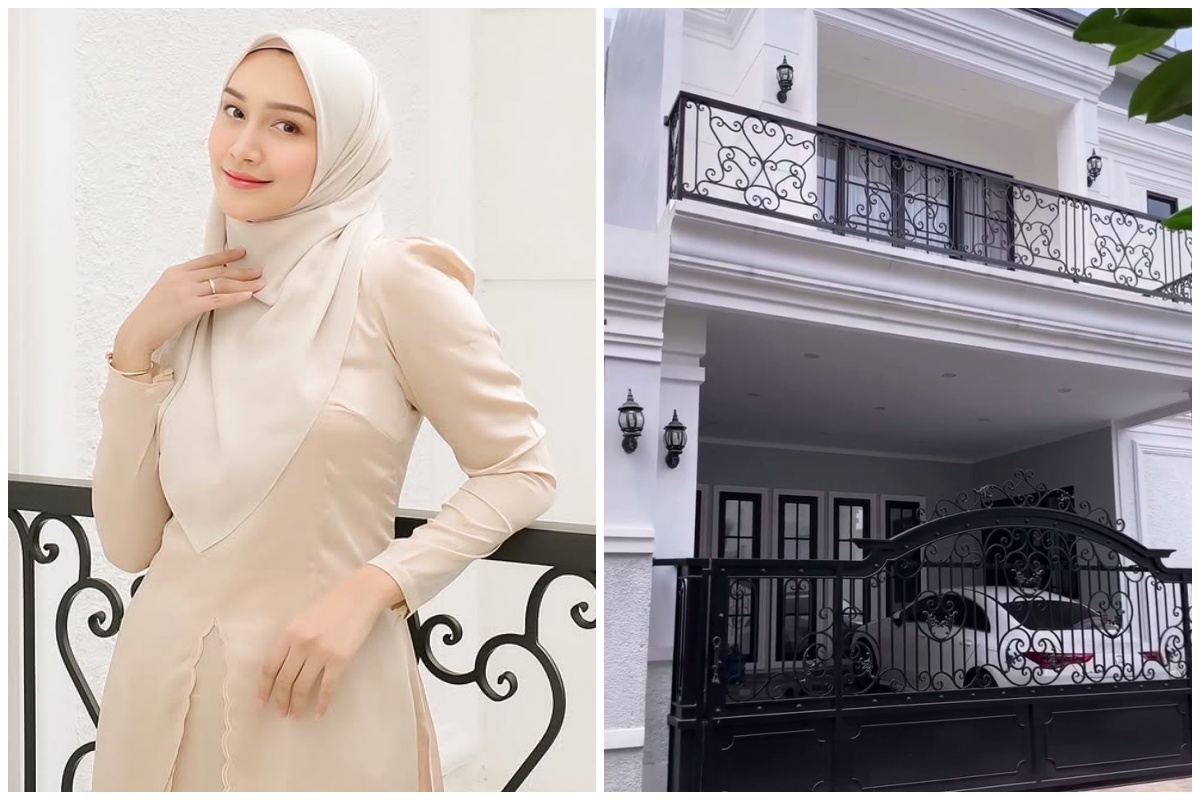 Bergaya American Classic Modern, ini 9 potret rumah baru Melody Prima, area makan dibuat semi outdoor