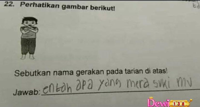 9 Jawaban kocak anak SD di lembar kerja siswa ini bikin guru dan orang tua nggak habis pikir