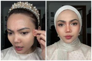 Biasa pakai riasan bold, Rina Nose bagikan tutorial makeup fresh bak