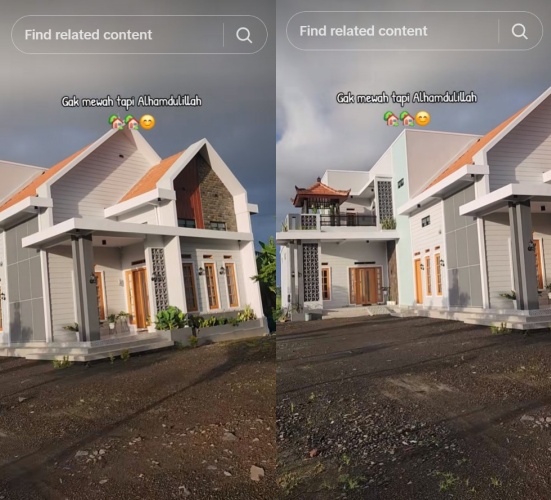 Niatnya pamer rumah baru meski disebutnya nggak mewah, unggahannya malah tuai nyinyiran