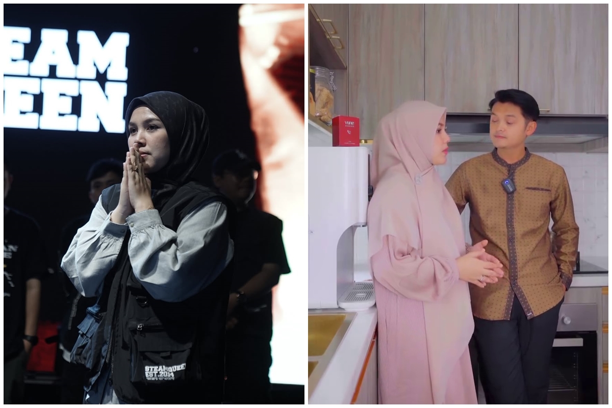 9 Potret dapur baru Ratu Annisa aktris sinetron kolosal Genta Buana, simpel tapi tampak mewah 