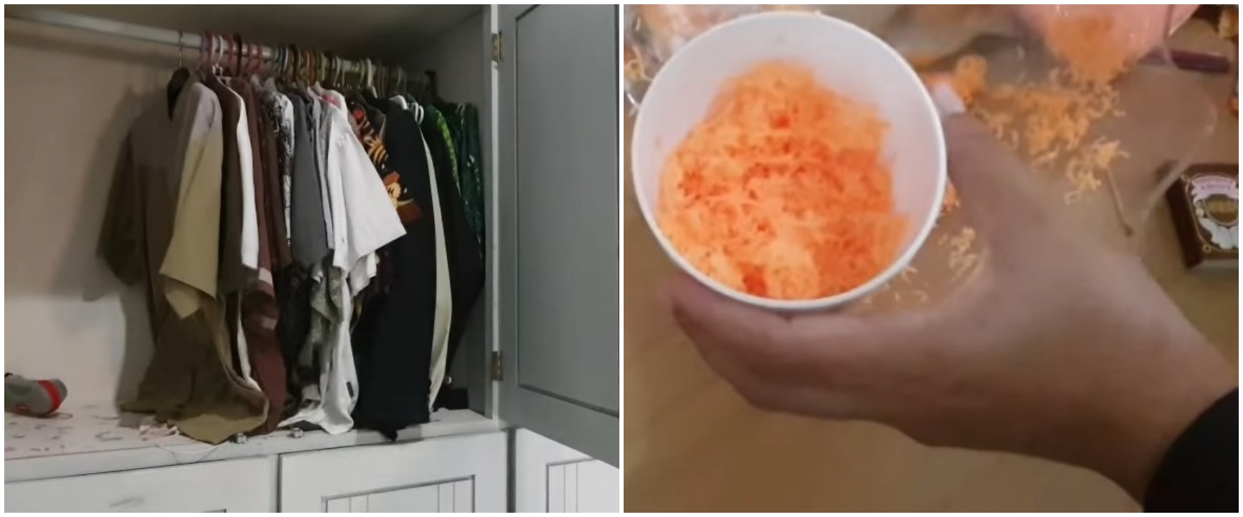 Kini tak perlu simpan kamper lagi, ini cara bikin lemari pakaian wangi bebas apek pakai 1 alat mandi