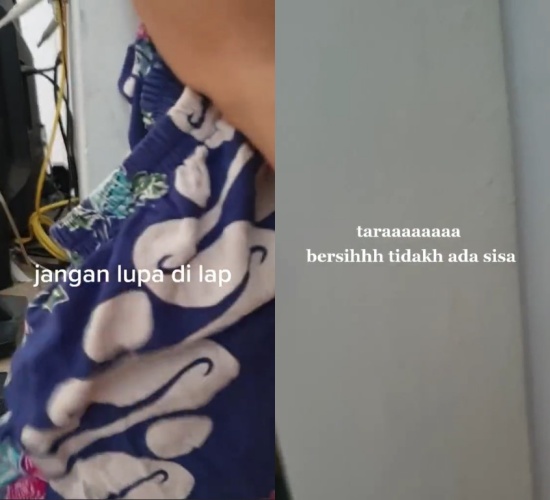 Jangan buang uang buat beli cat baru, ini cara hapus coretan krayon di tembok pakai 1 bahan pembersih