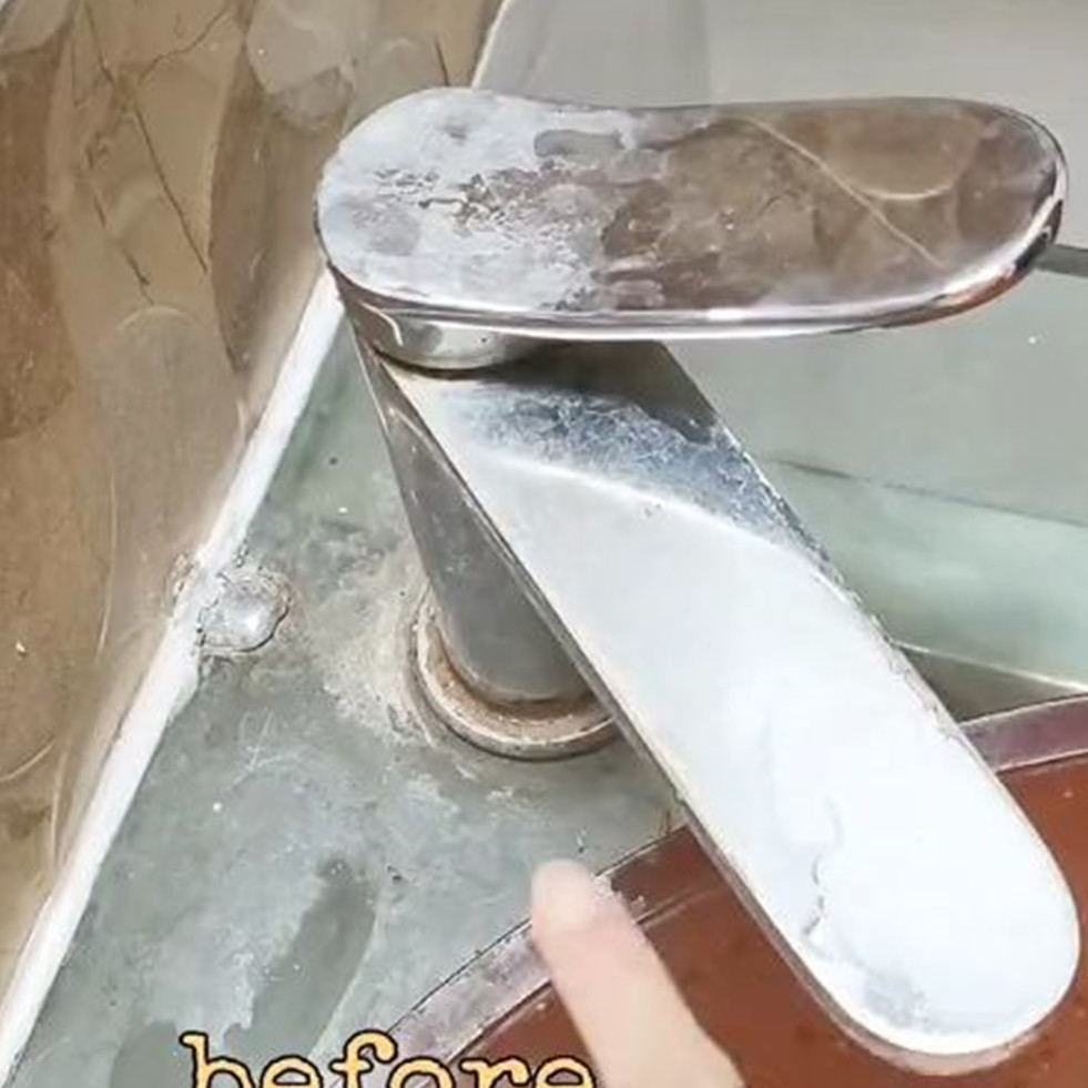 Sabun aja tak cukup, ini cara bersihkan kerak di kaca wastafel dan keran pakai tambahan 1 bahan dapur