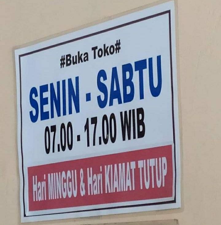 13 Potret lucu tulisan pemberitahuan di warung ini bikin pembeli hembuskan nafas, ada aja alasannya