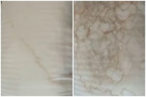 Trik mencuci bantal kuning berjamur tanpa direndam pemutih dan air panas, cuma pakai 2 bahan dapur