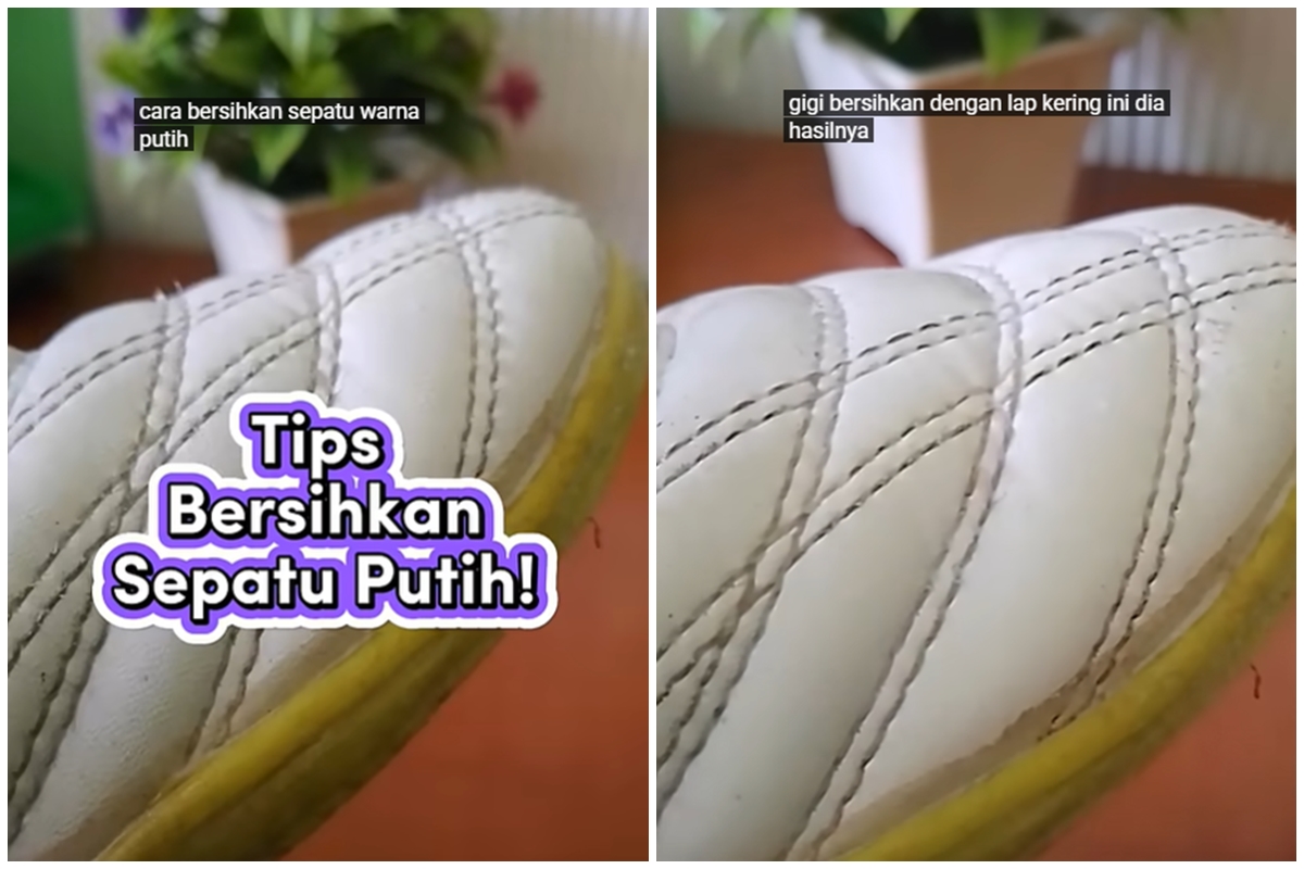 Trik agar sepatu buluk kotor jadi putih bersih sekarang tak perlu dicuci air, andalkan 2 bahan dapur