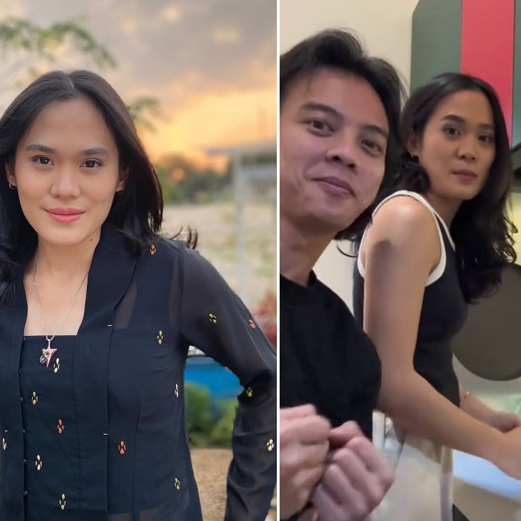 9 Potret dapur baru Sheryl Sheinafia desainnya unik, simpel tapi colorful bikin masak makin bahagia