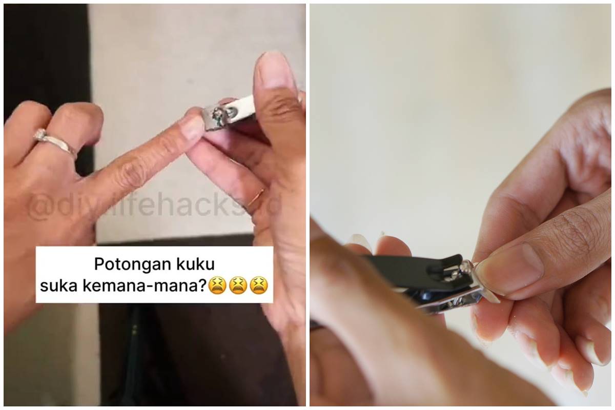 Sekarang tak perlu takut berceceran, ini cara gunting kuku agar potongannya tak berantakan di lantai
