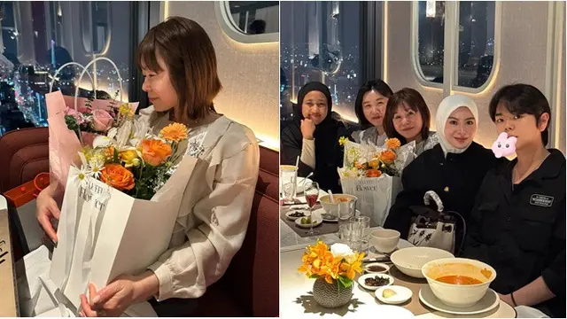 Meski beda keyakinan tetap rayakan ultah bersama, begini momen 6 perayaan hari lahir ibu Ayana Moon