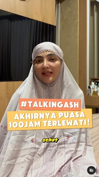 Bukan karena diet ekstrem, ternyata ini alasan Ashanty berani jalani puasa panjang selama 100 jam