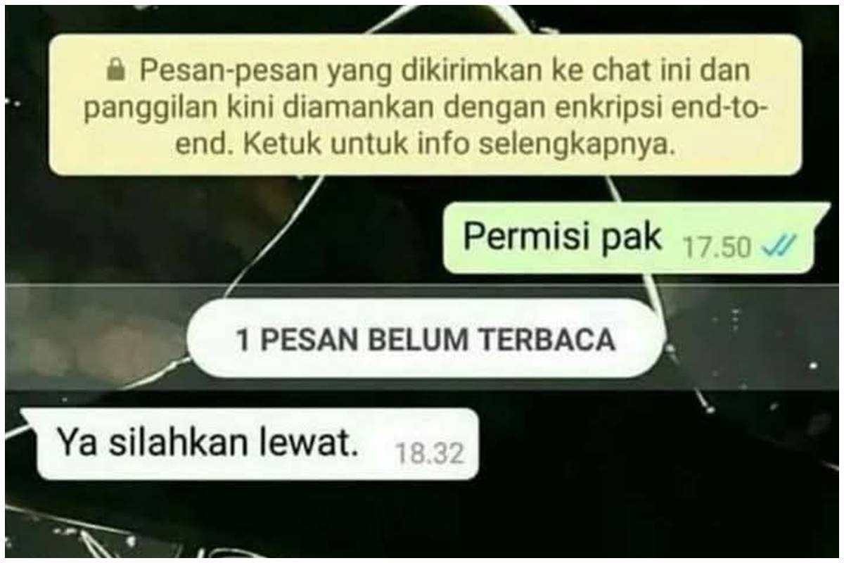 Ngetik nggak pakai mikir, 11 balasan chat lucu dari guru ini bikin senyum lebar