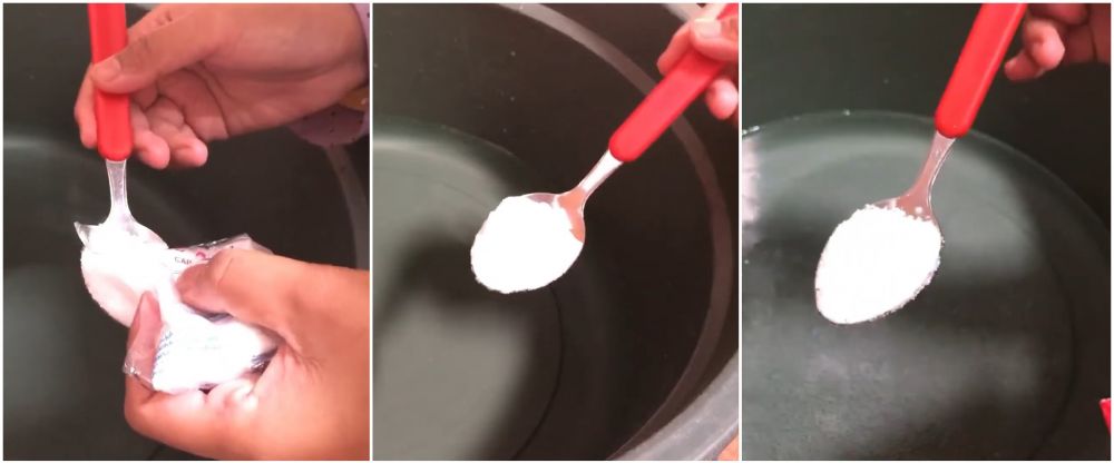 Jangan pakai cairan pemutih, ini trik hilangkan noda hitam di kemeja putih cuma tambah 1 bahan dapur