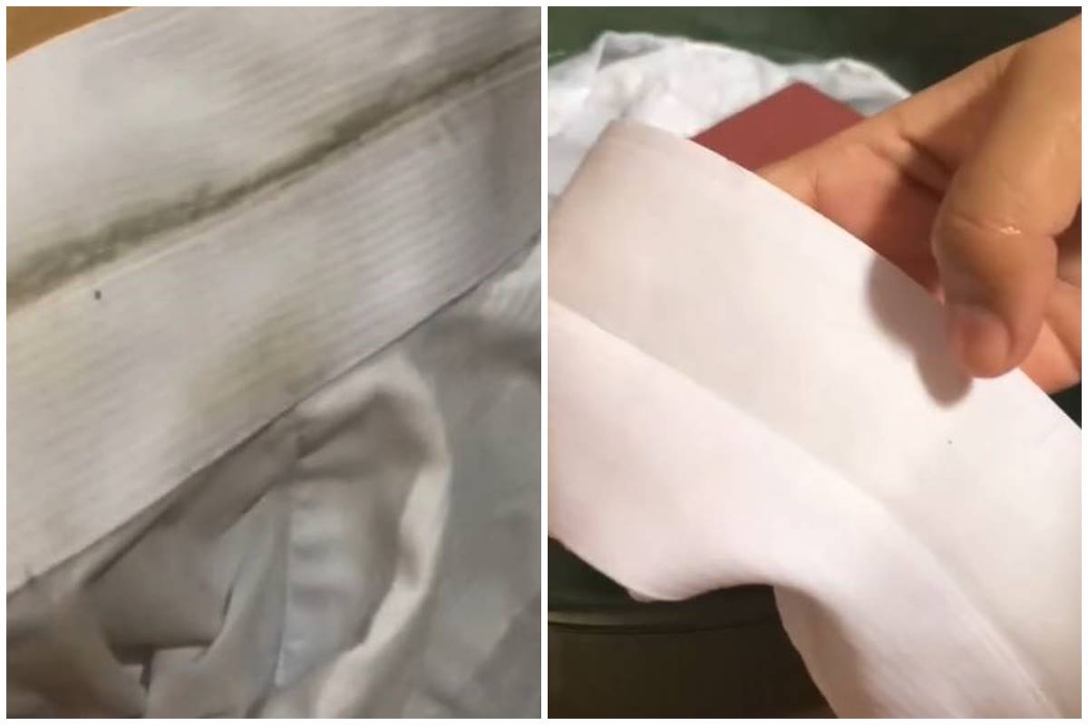 Jangan pakai cairan pemutih, ini trik hilangkan noda hitam di kemeja putih cuma tambah 1 bahan dapur
